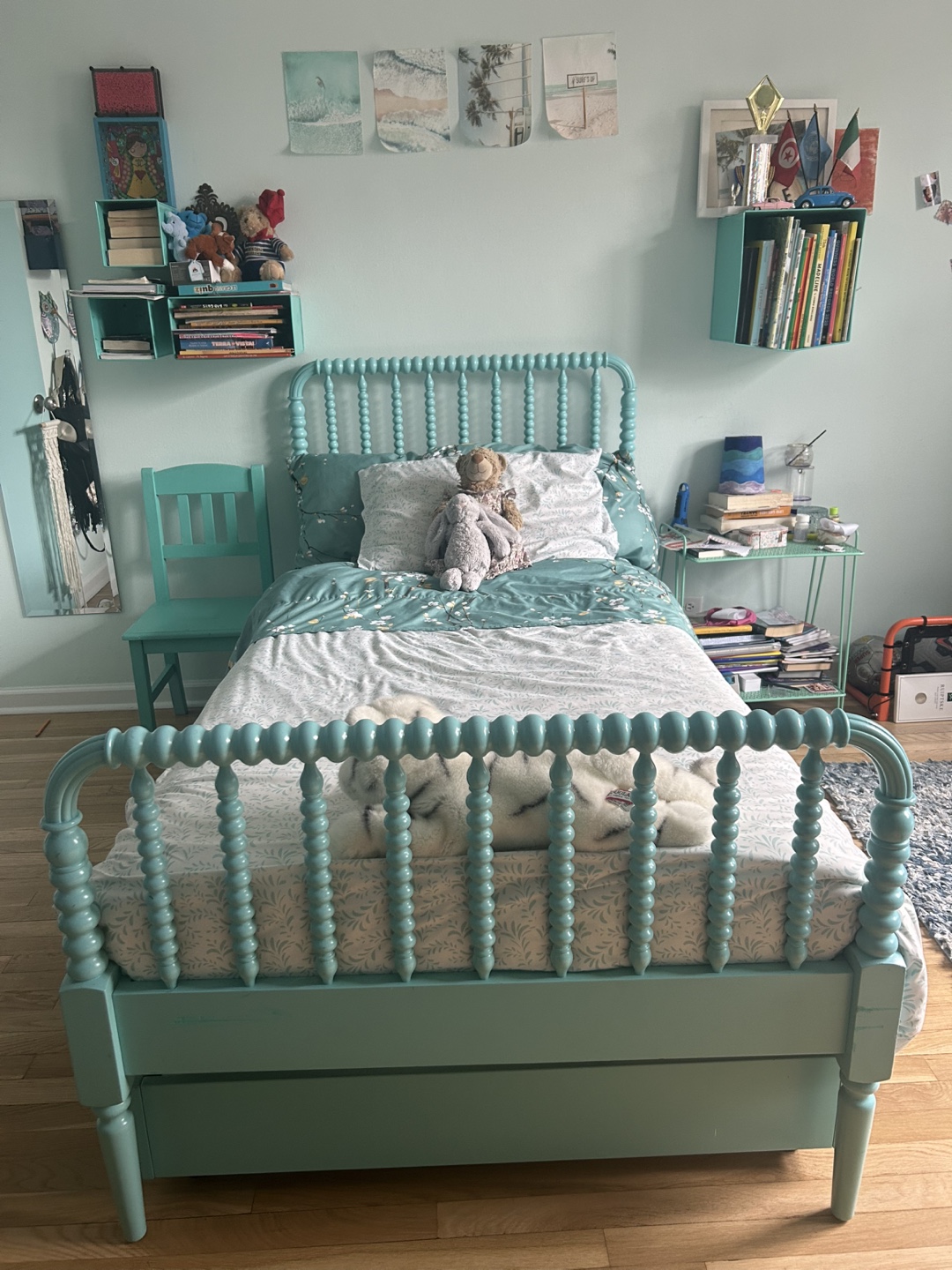 Crate&Kids Twin-size Bed aqua - photo 2