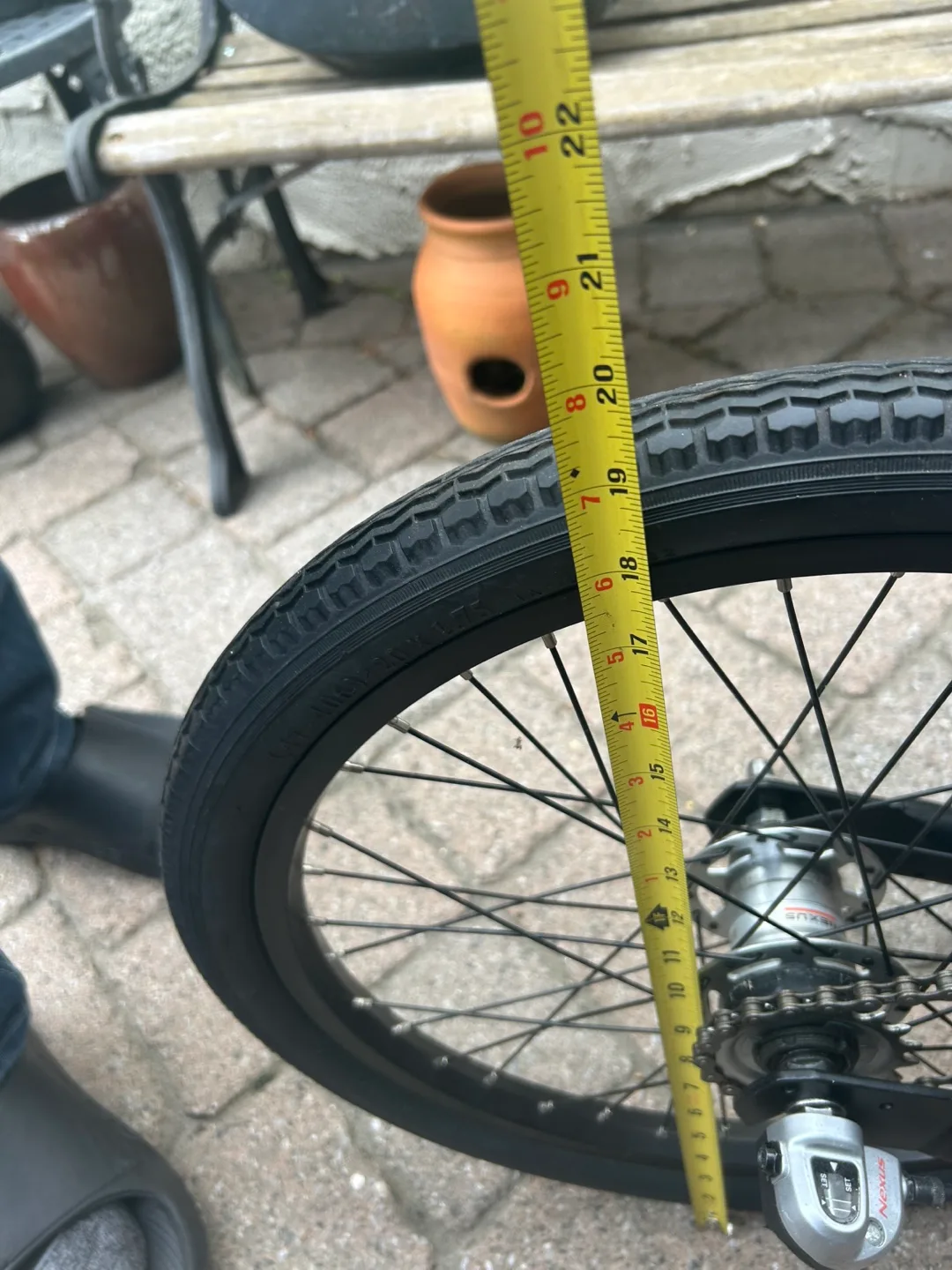 Black Outdoor elliptical Bike image indicator(3)