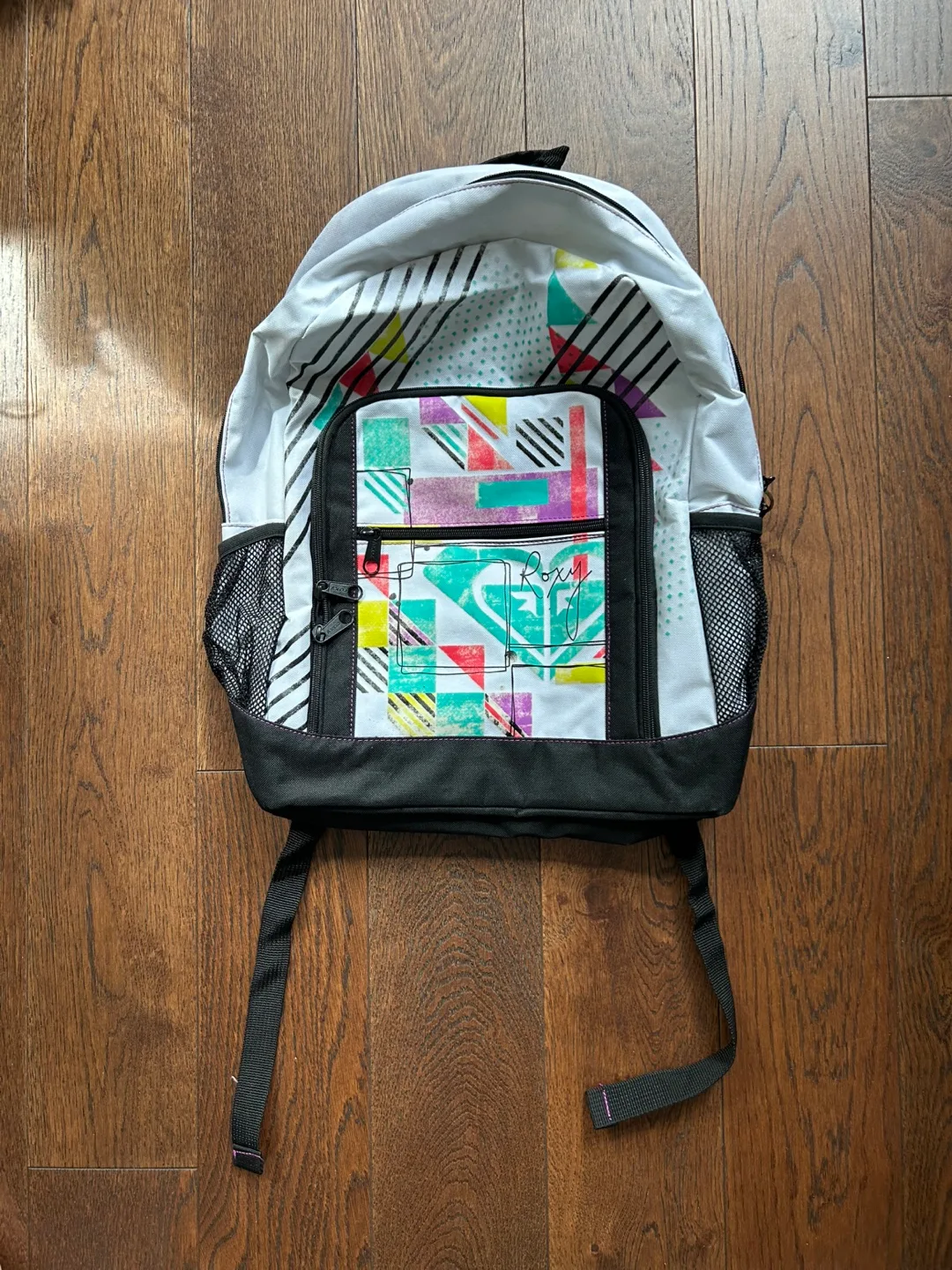 New Roxy white backpack thumbnail