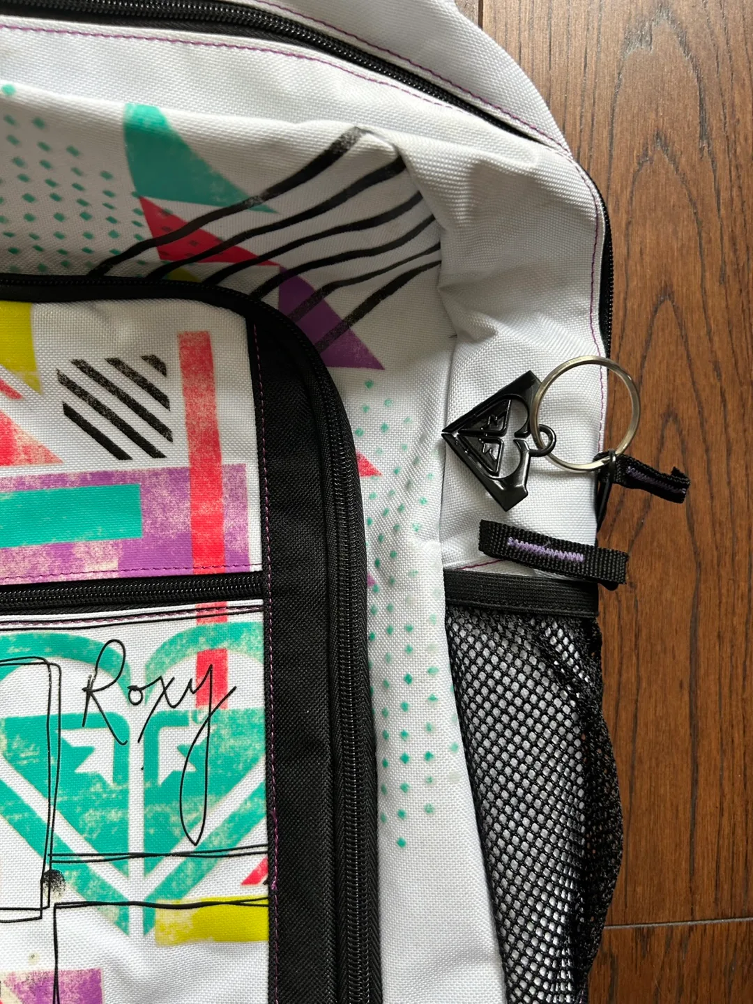 New Roxy white backpack image indicator(4)
