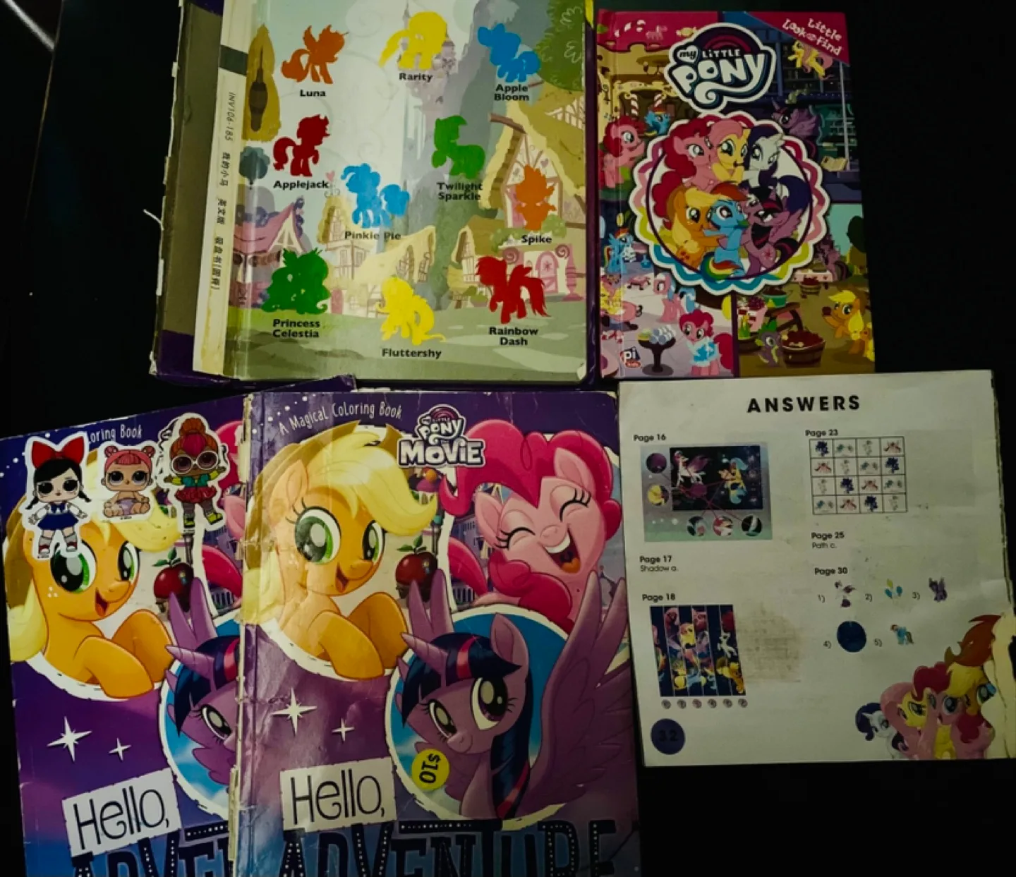 My Little Pony Activity Books and Coloring Books thumbnail