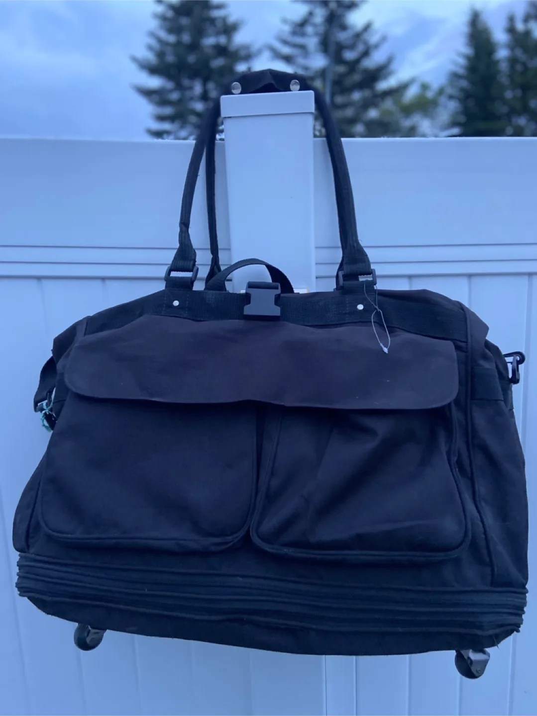 Black Rolling Duffle Bag thumbnail