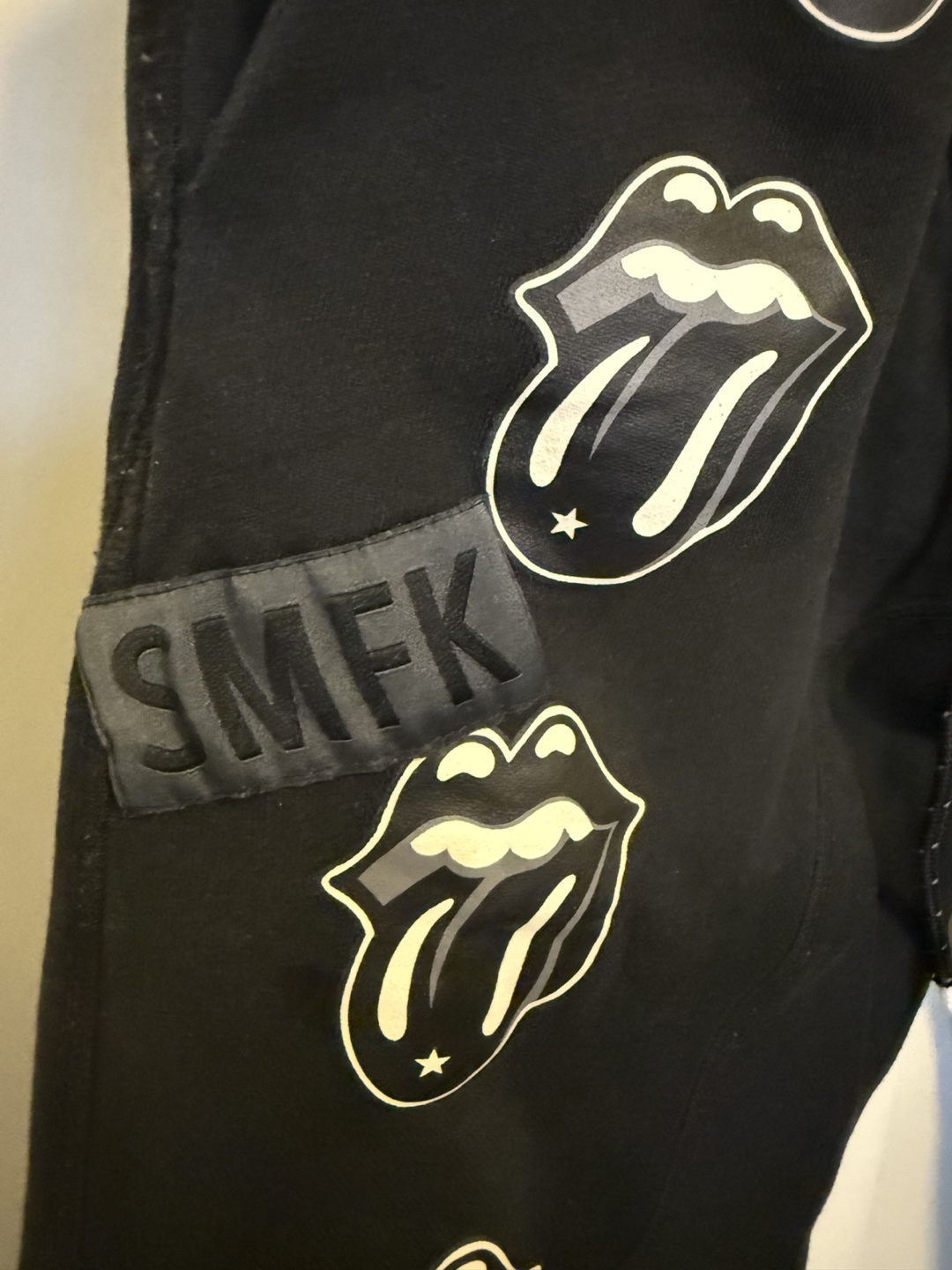 Rolling Stones Black Joggers - Size Large - photo 4
