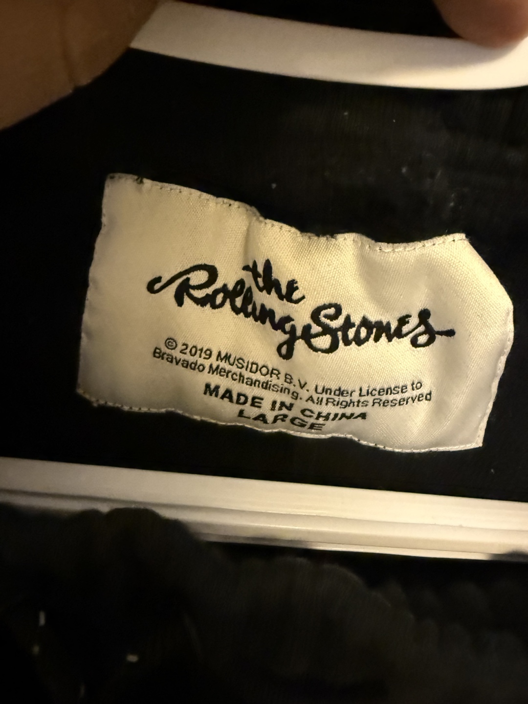 Rolling Stones Black Joggers - Size Large - photo 3