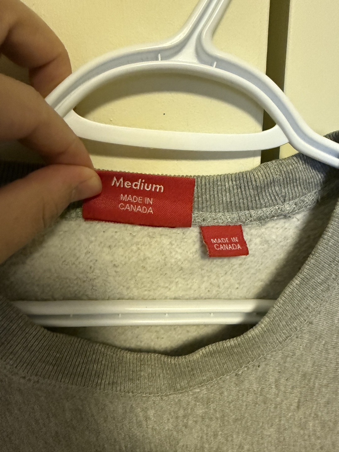 Supreme Box Logo Crewneck Sweatshirt - Grey - Medium - photo 4
