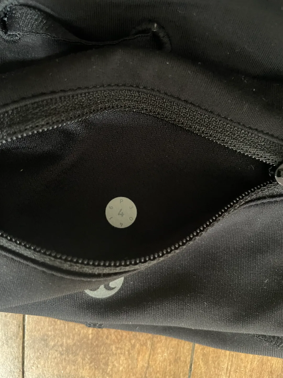 Lululemon Black Running Leggings Size 4 image indicator(4)