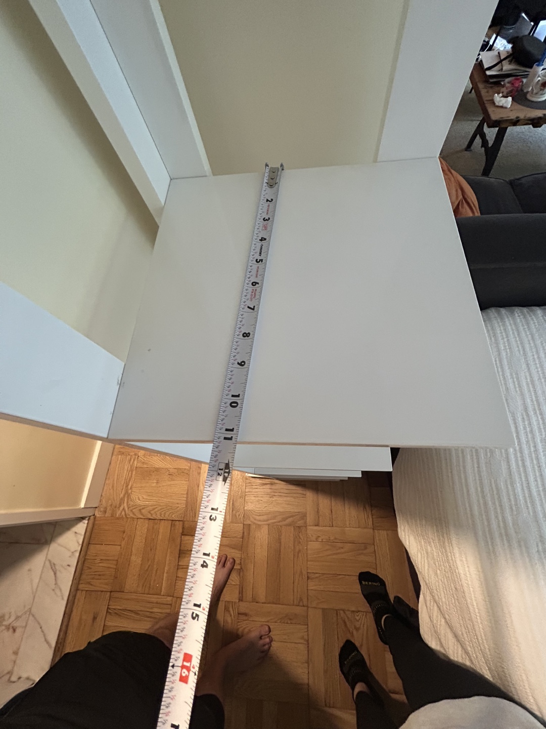White 5 Shelf Corner Unit - photo 4