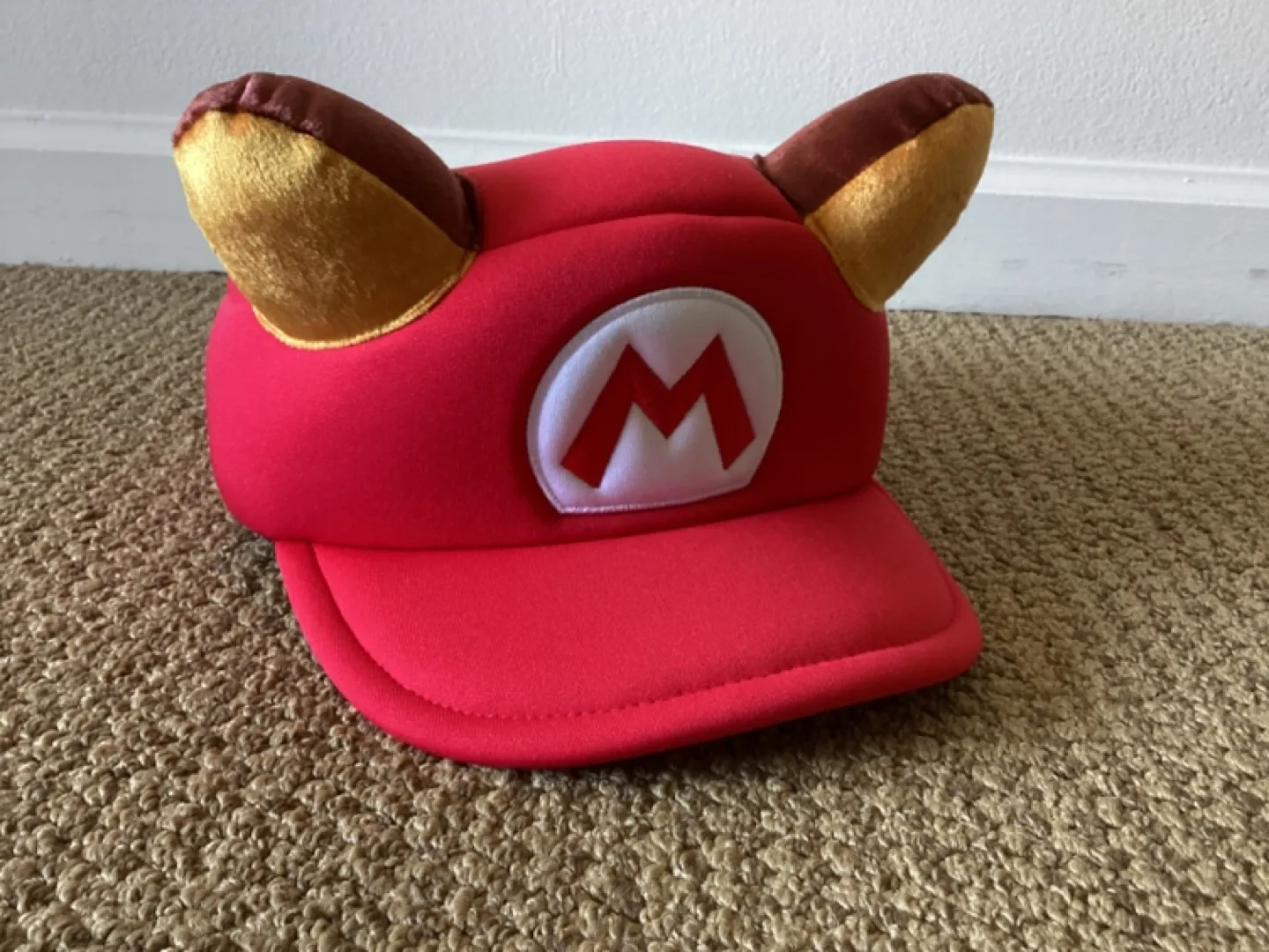 Super Mario Bros. Tanuki Mario hat - new with tags thumbnail