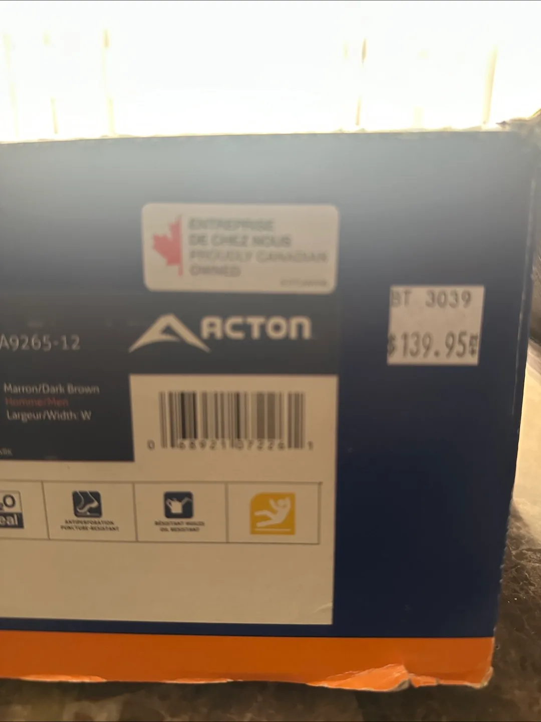 Acton Men's Brown Chelsea Boots Size 9 image indicator(3)