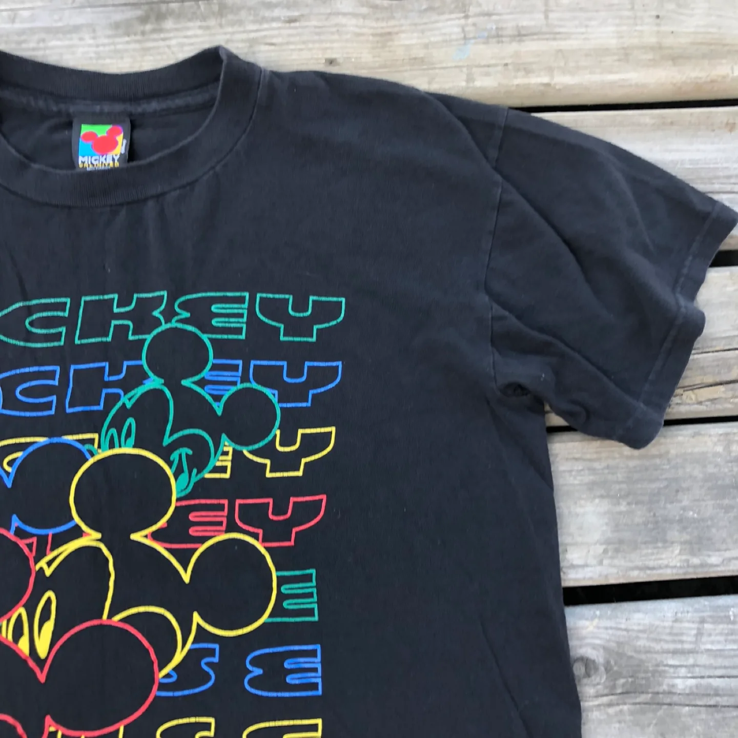 Vintage Mickey Mouse Graphic T-Shirt image indicator(4)