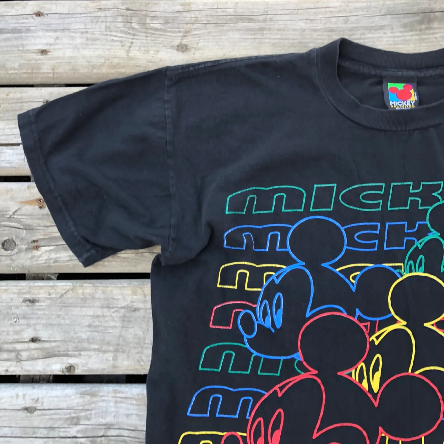 Vintage Mickey Mouse Graphic T-Shirt image indicator(2)