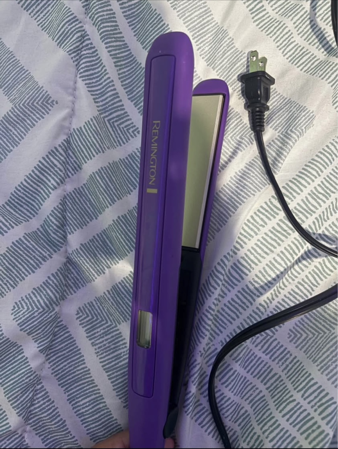 Remington Purple Flat Iron Hair Straightener