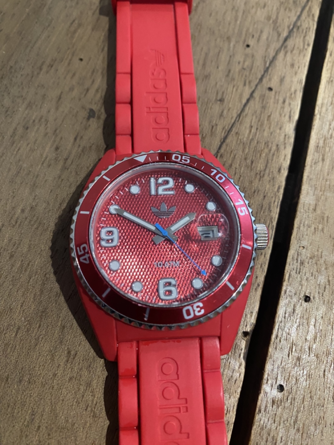 Pair of Adidas Watches - Red and Blue - photo 4