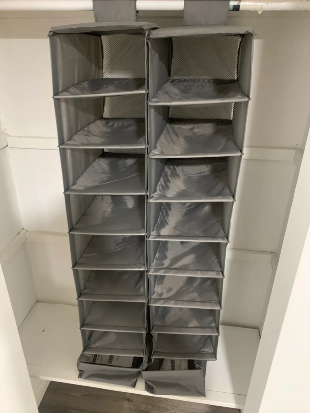 IKEA SKUBB Organizer with 9 compartments, Dark Gray, 2 PACK image indicator(2)