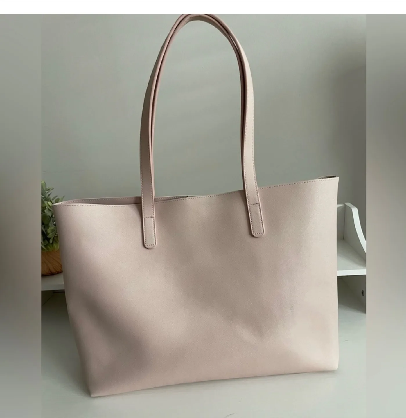 Pink Tote Bag 💚 image indicator(4)