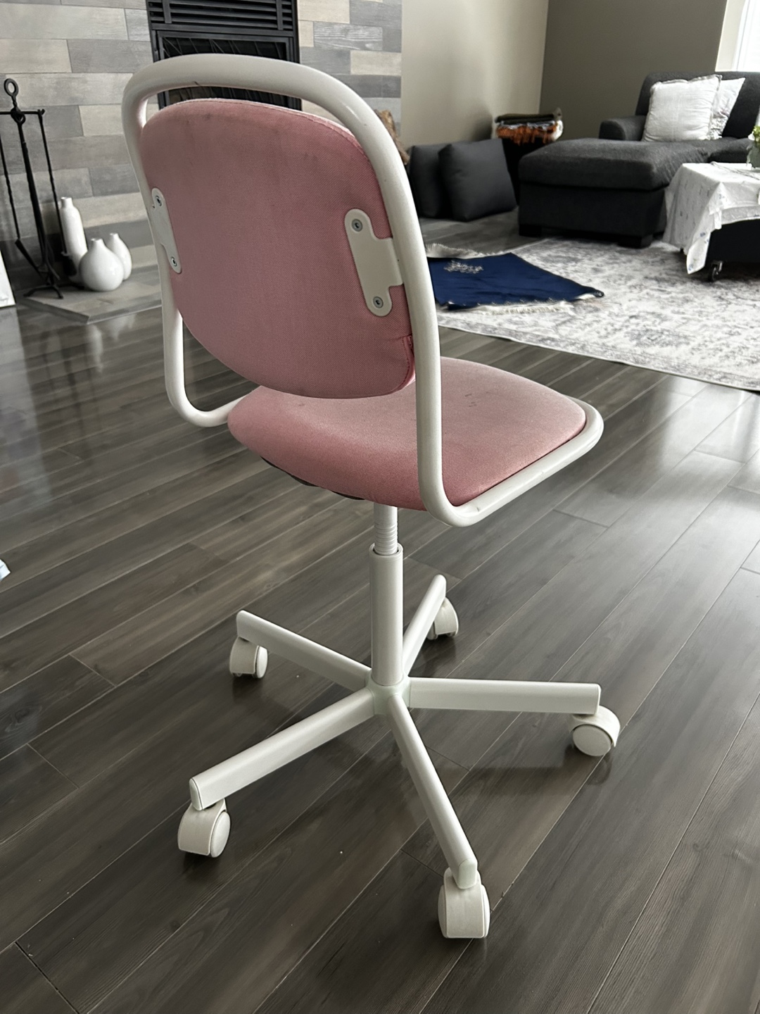 Pink Ikea kids Swivel Chair - photo 3