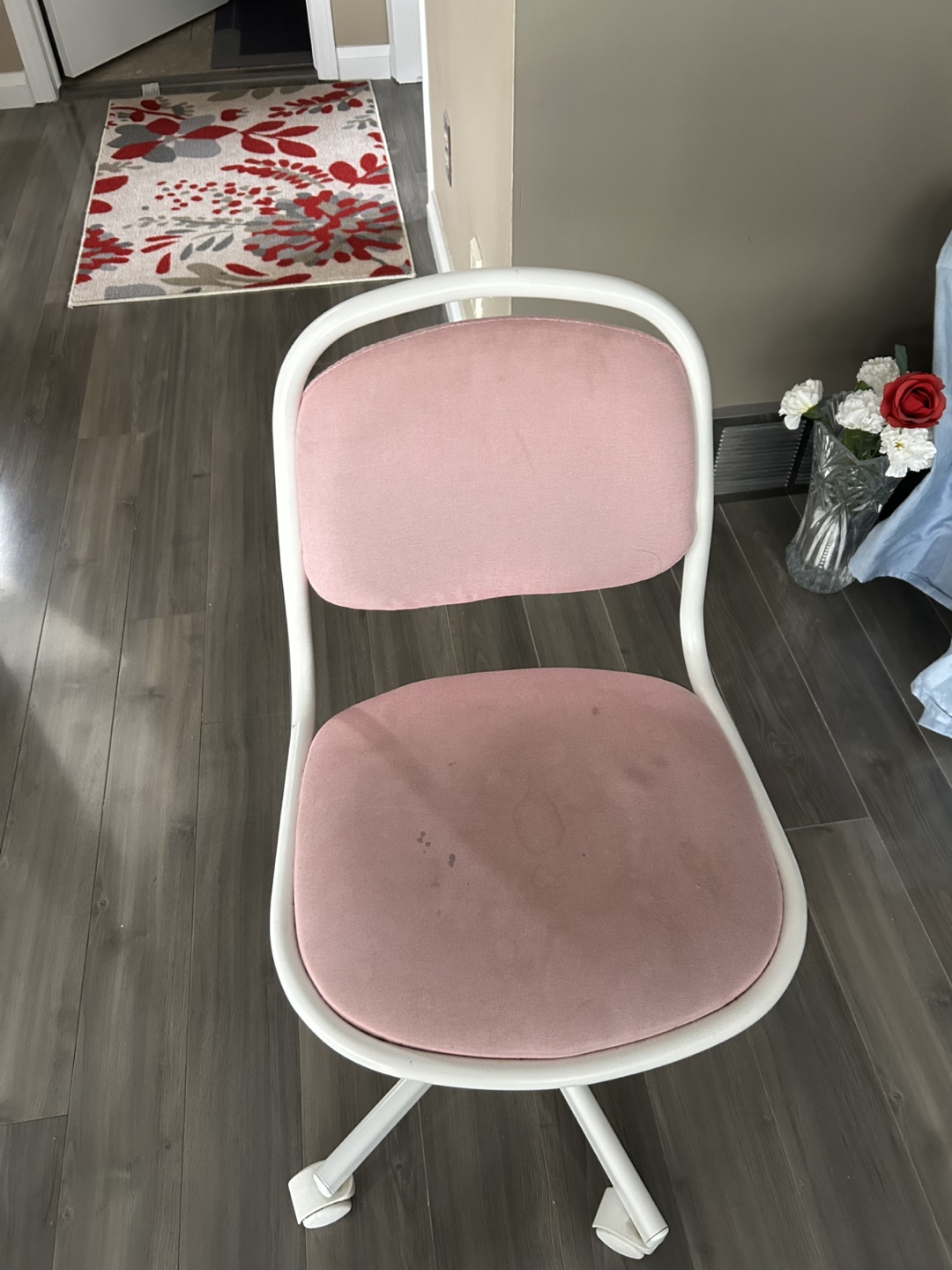 Pink Ikea kids Swivel Chair - photo 2