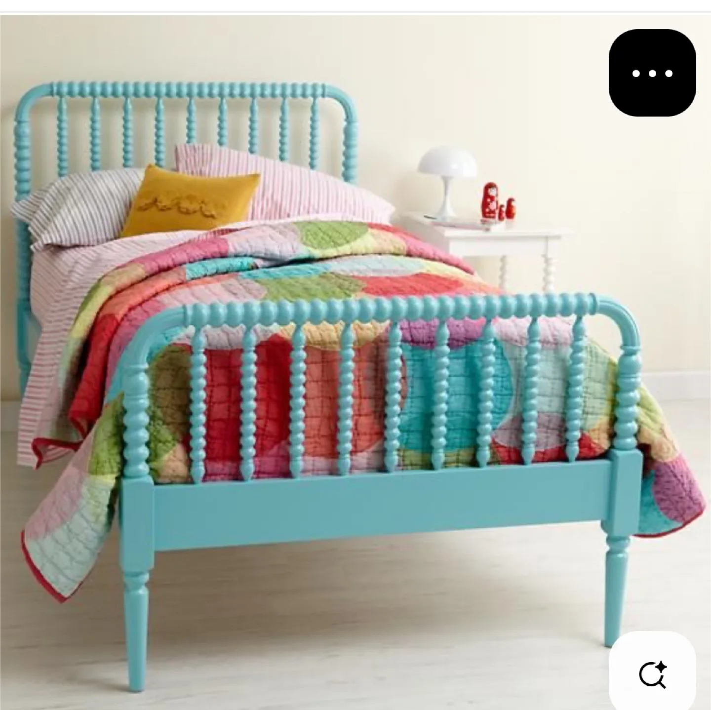 Crate&Kids Twin-size Bed aqua thumbnail