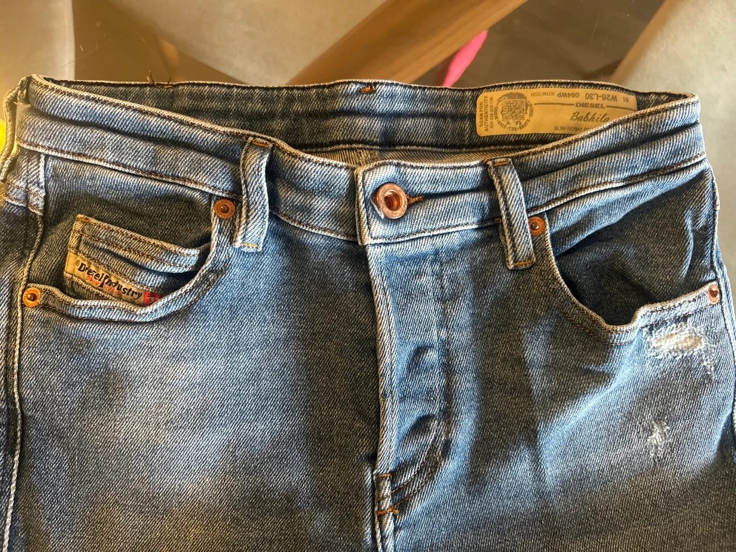 Set of Diesel + Urban Outfitters Jeans Size 26 image indicator(3)