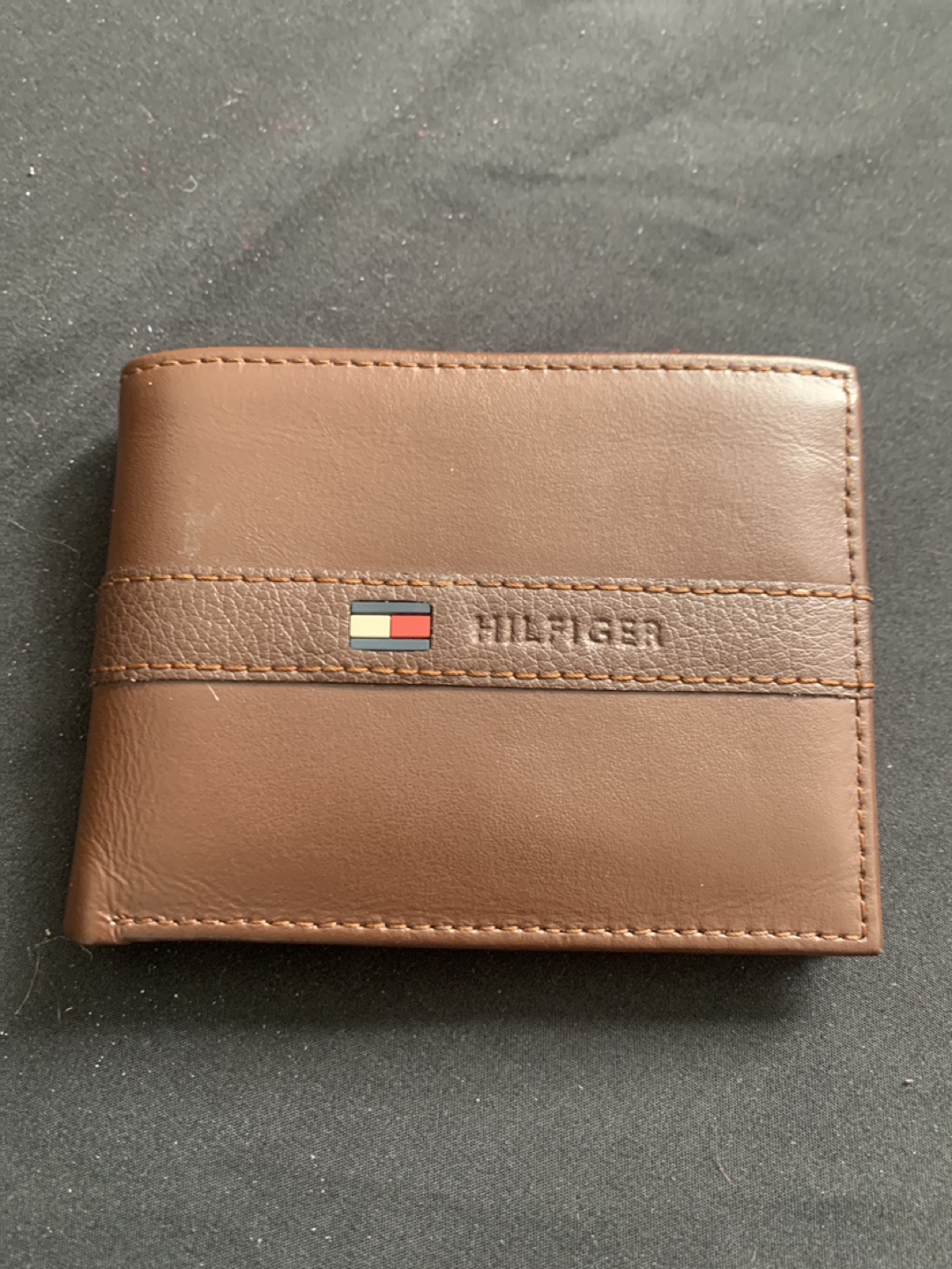 Tommy Hilfiger Brown Leather Wallet