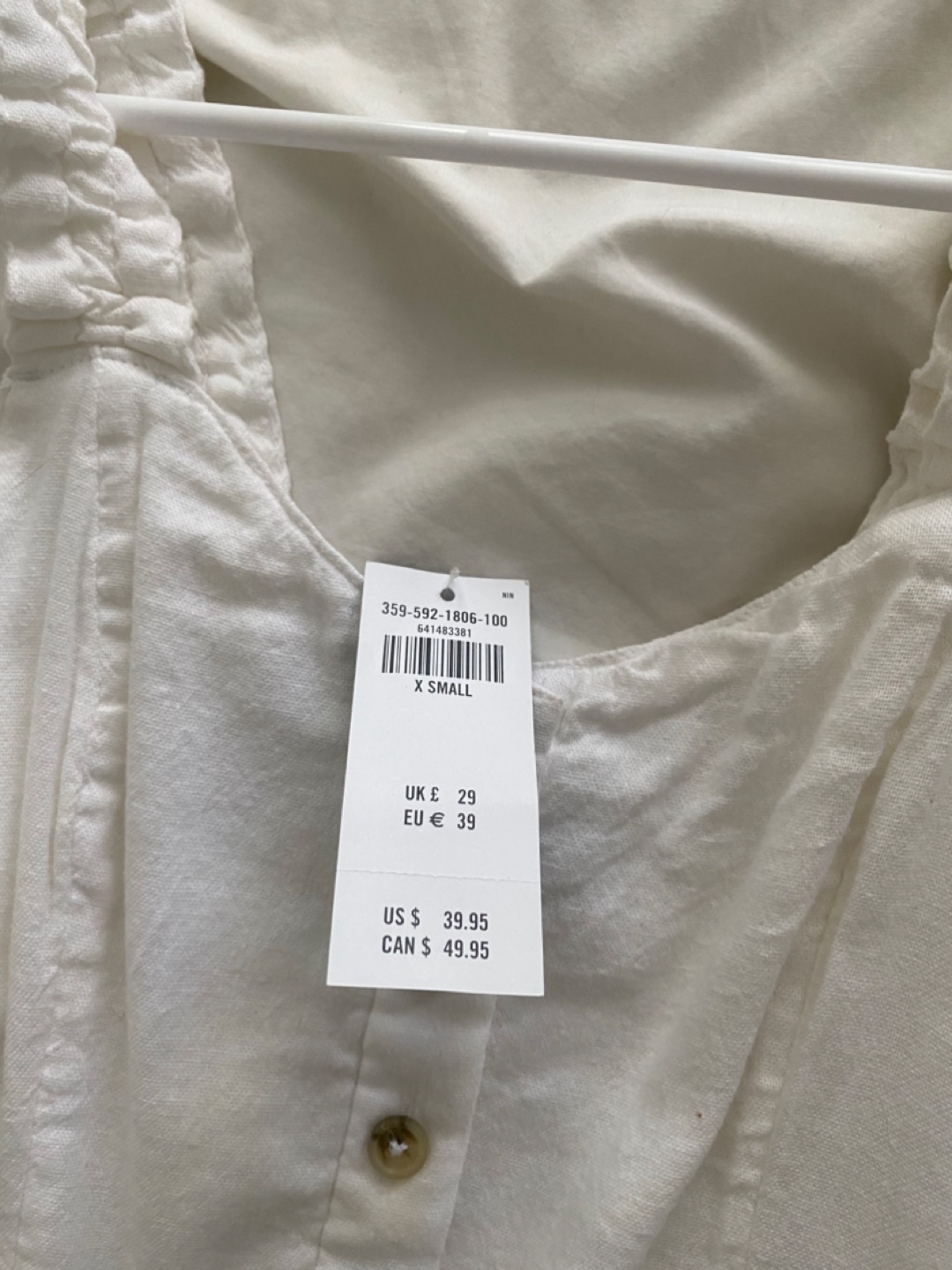 Abercrombie Button-Down Romper - photo 3