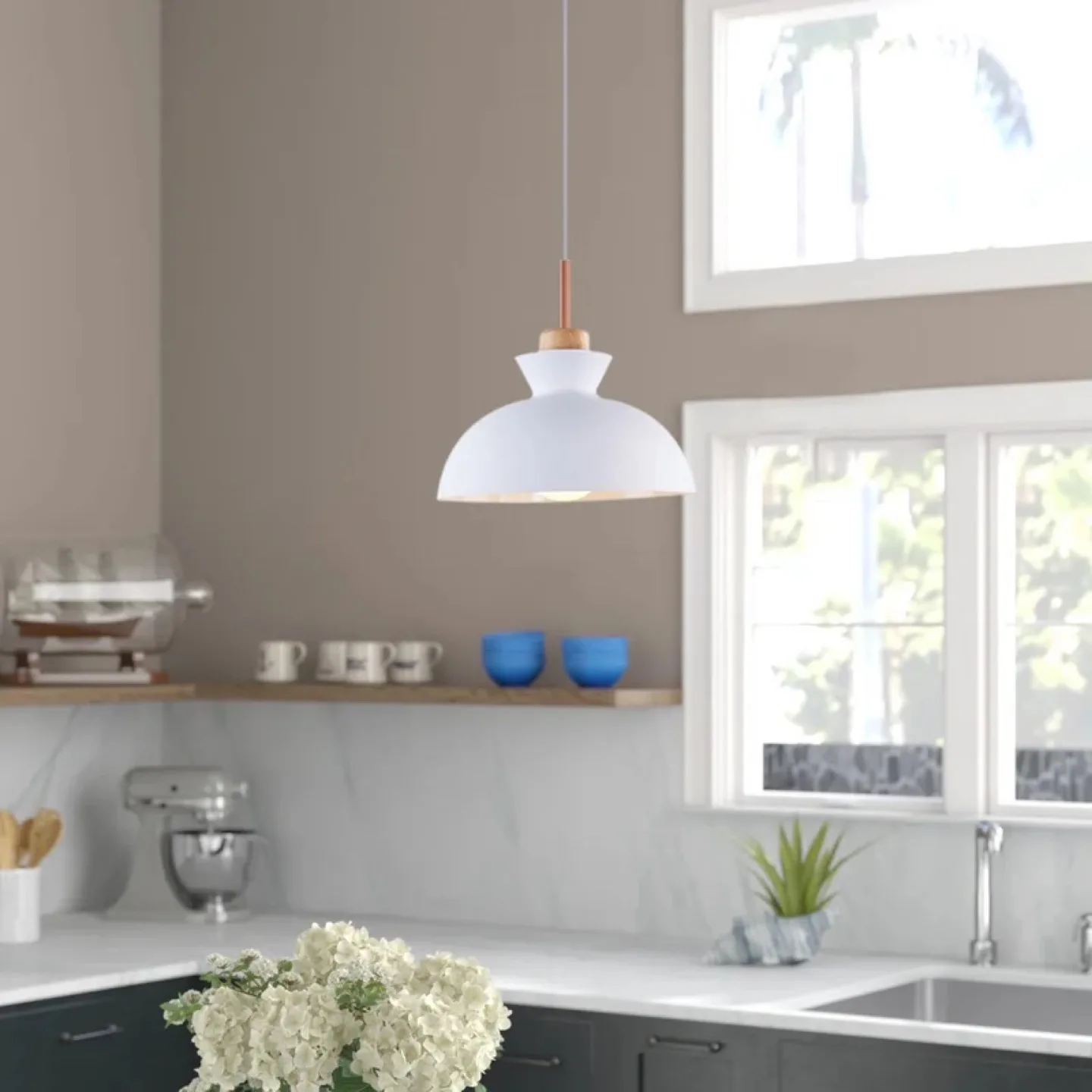 AllModern Ozma 1-Light Pendant image indicator(3)