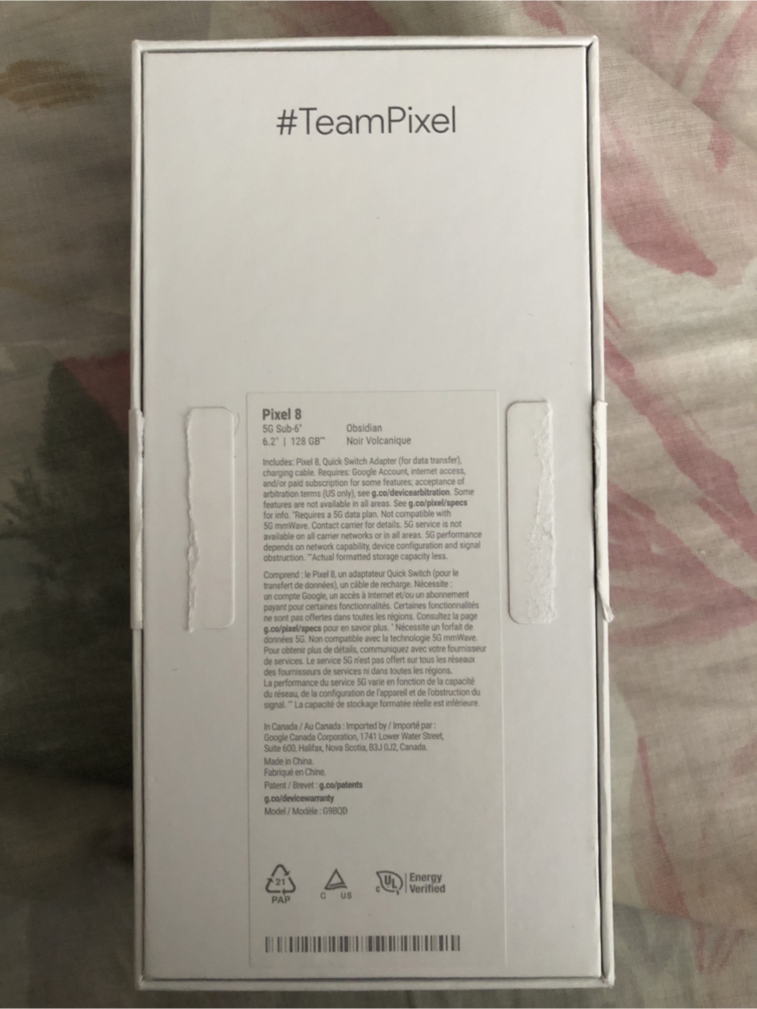 Google Pixel 8 - Obsidian - 128 GB - Excellent Condition - photo 2