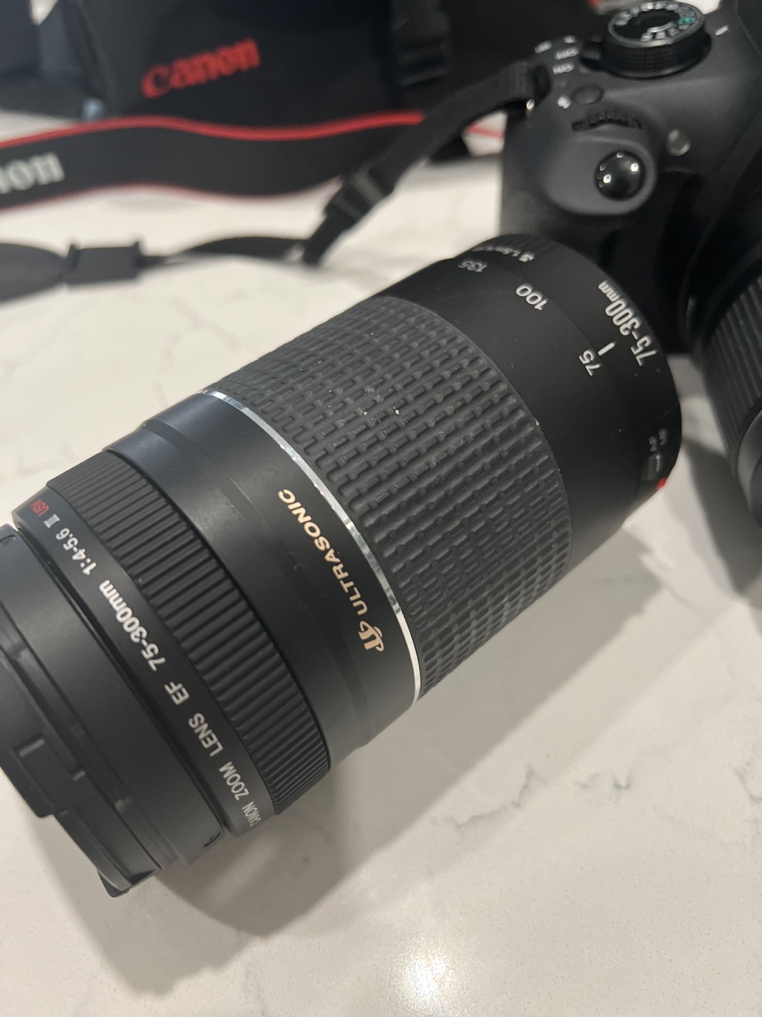 Canon EOS Rebel T5 DSLR Camera with 2 Lenses and Bag - photo 3