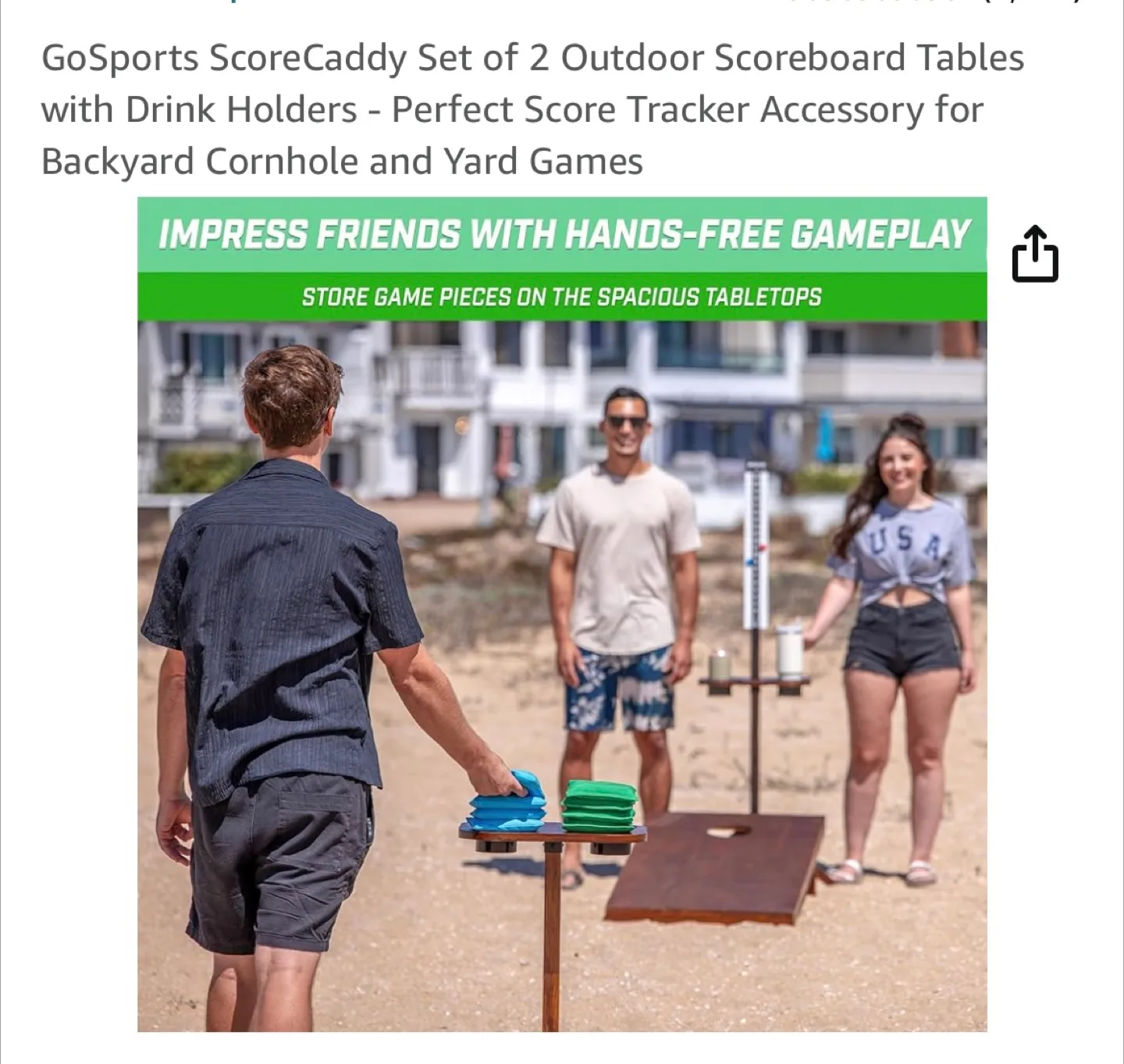 GoSports ScoreCaddy Set of 2 Outdoor Scoreboard Tables image indicator(3)