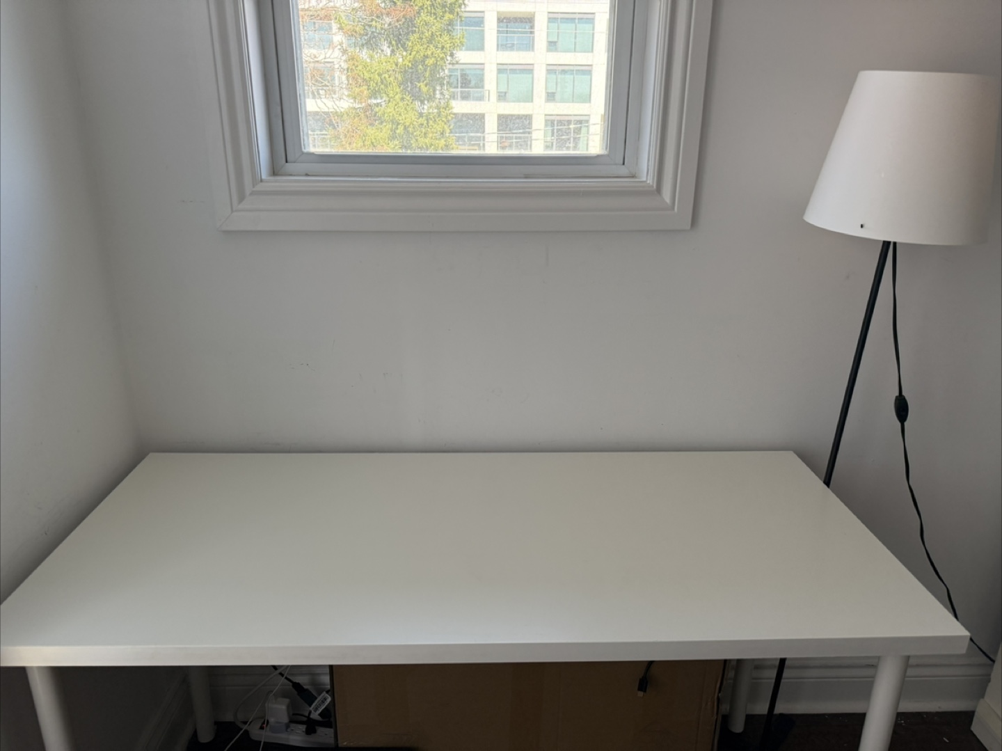White IKEA Desk - photo 3