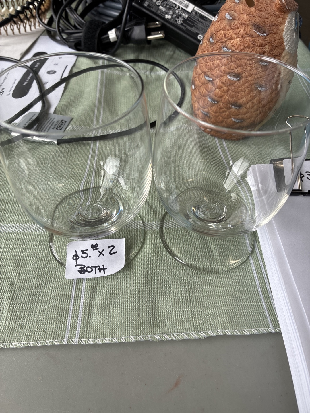 Pair of IKEA glasses