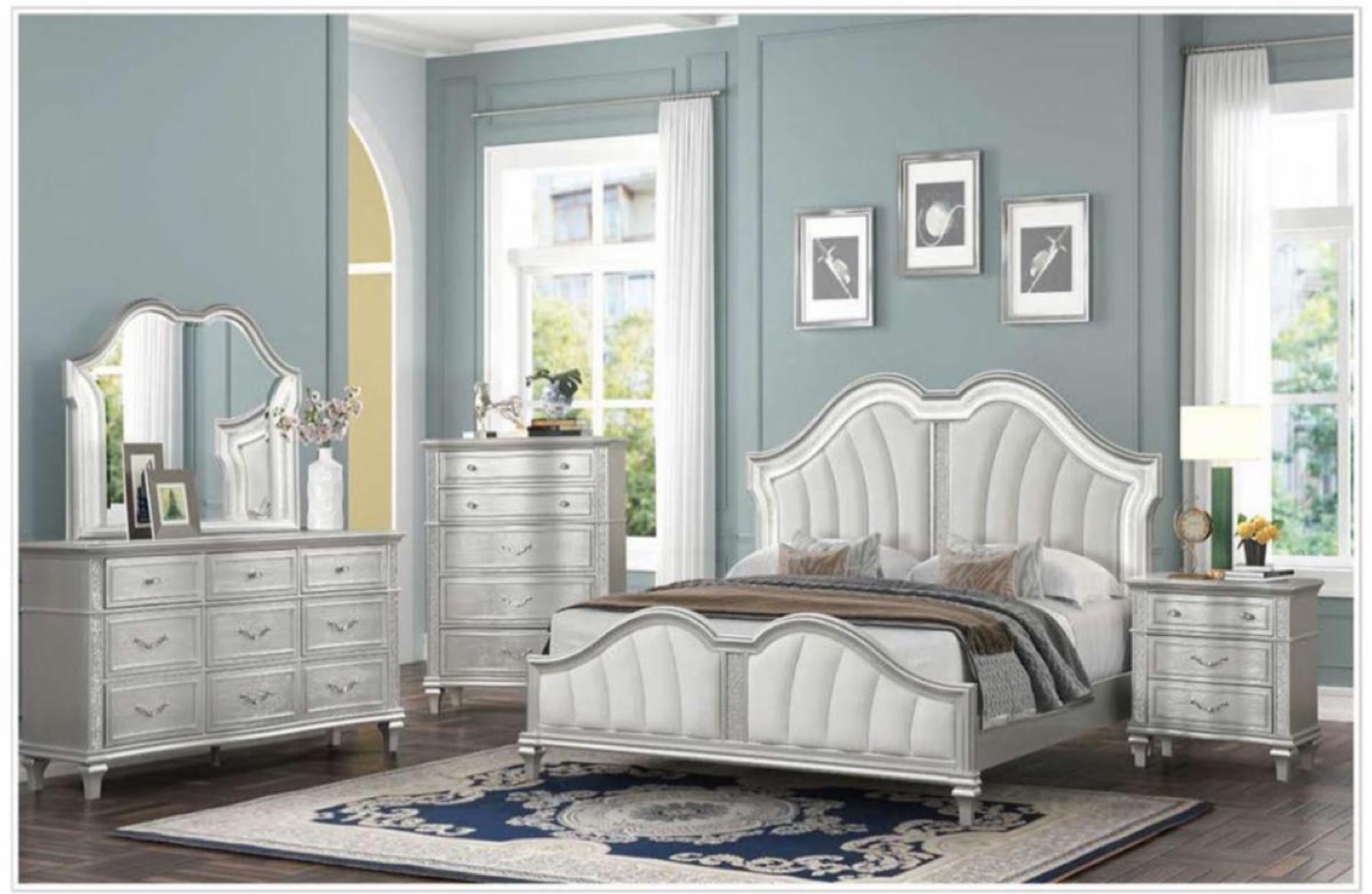 Brand new bedroom set in queen - photo 2