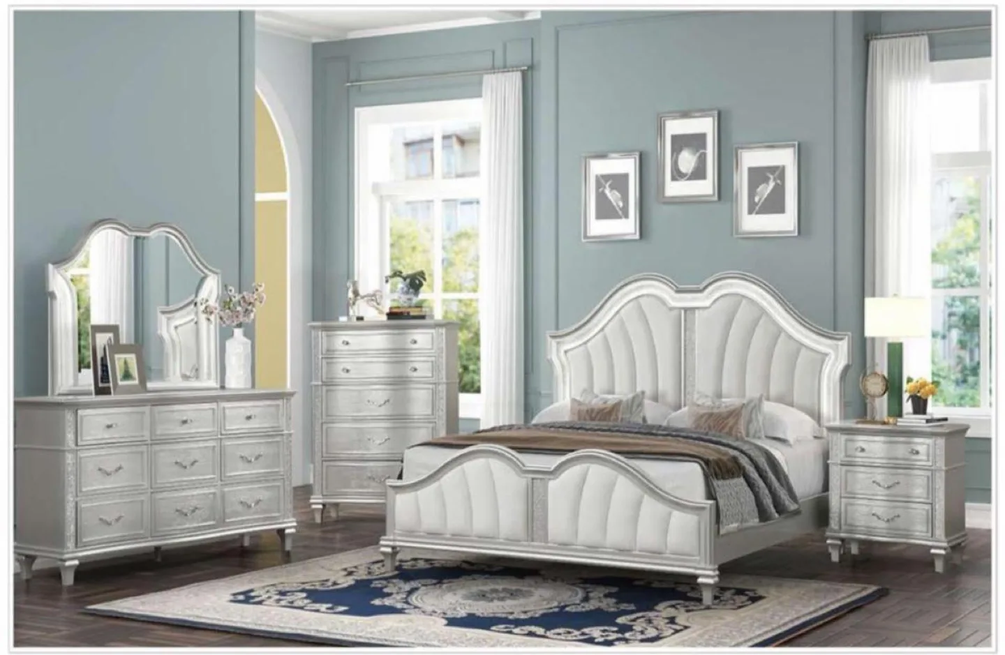Brand new bedroom set in queen image indicator(2)