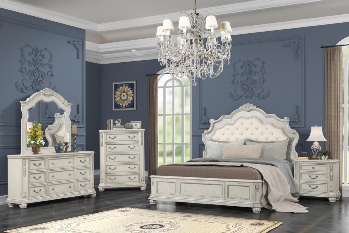 Brand new bedroom set in queen