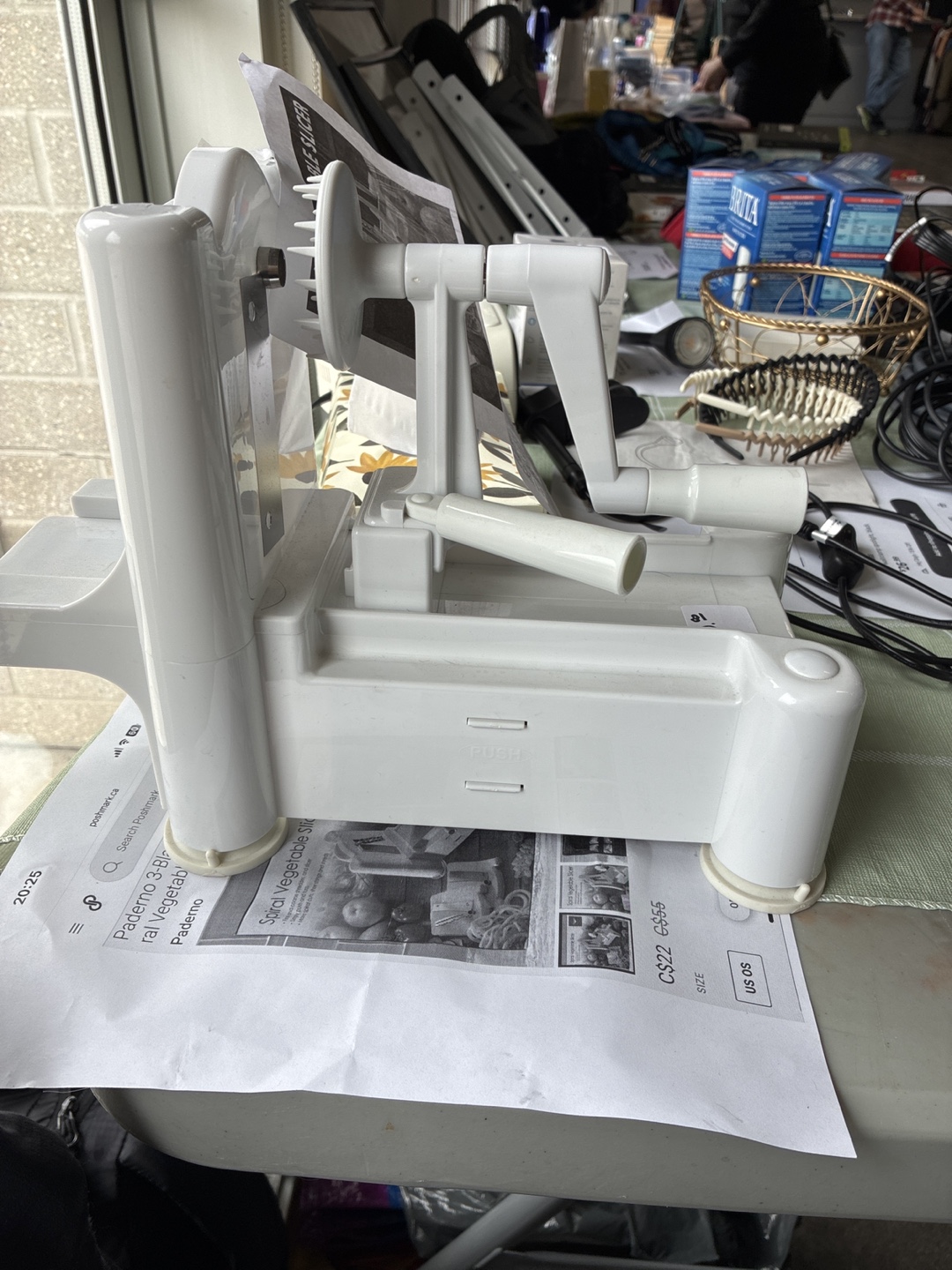 Paderno Spiral Vegetable Slicer - photo 2