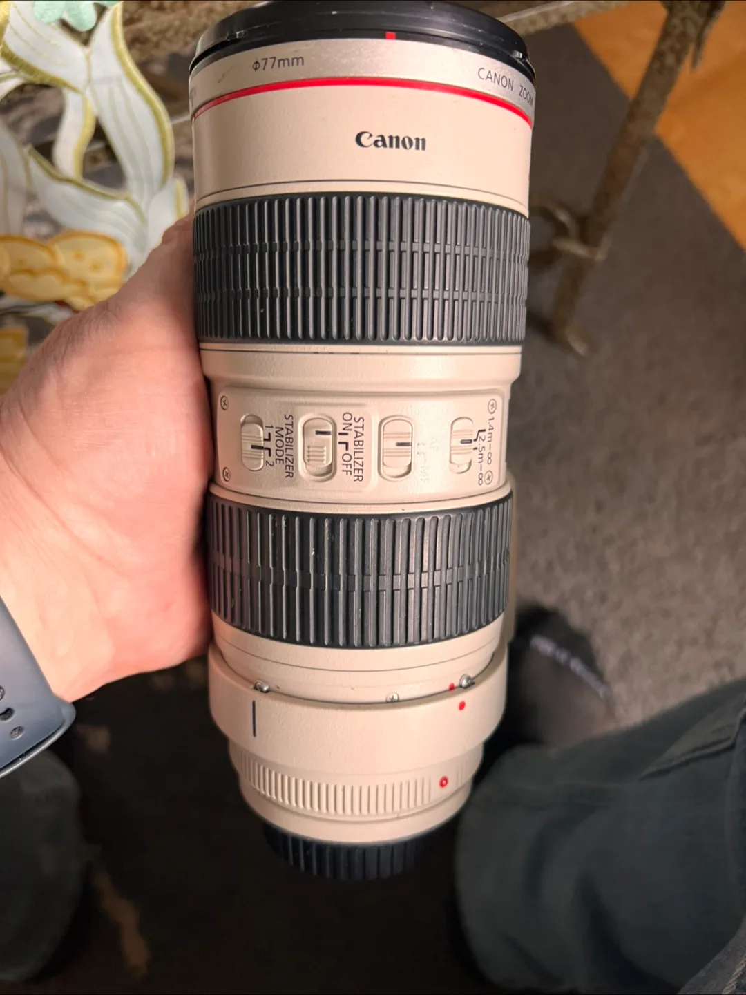 Canon EF 70-200mm f/2.8 IS USM Telephoto Zoom Lens thumbnail