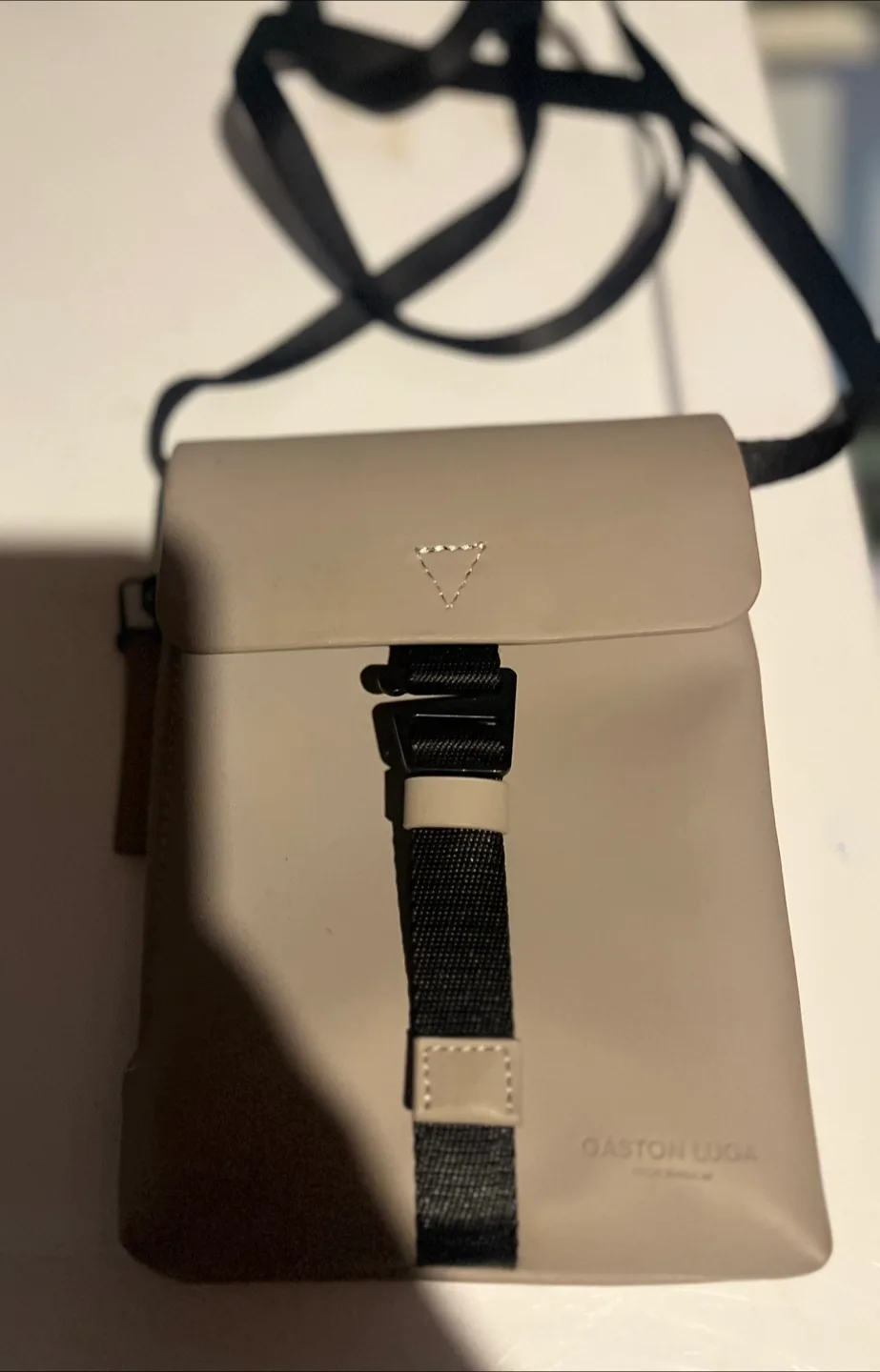 Gaston Luga Beige Crossbody Bag thumbnail