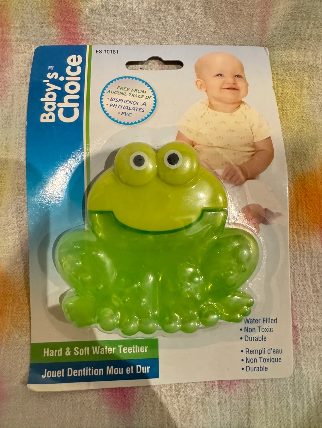 🧡Baby's Choice Frog Water Teether thumbnail