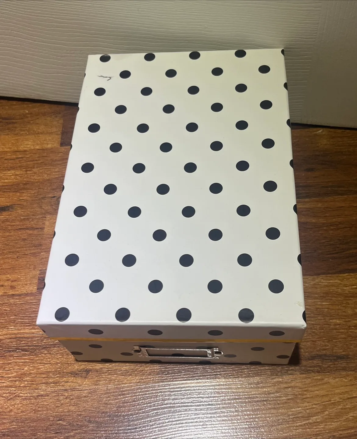 Set of Three Polka Dot Storage Boxes image indicator(3)
