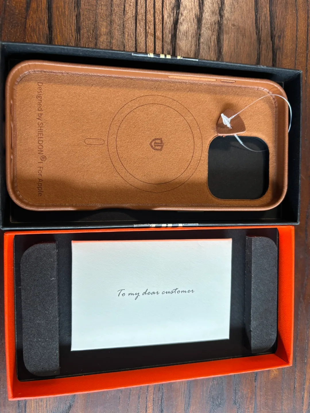 New Leather Phone Case for Apple iPhone 15 image indicator(3)