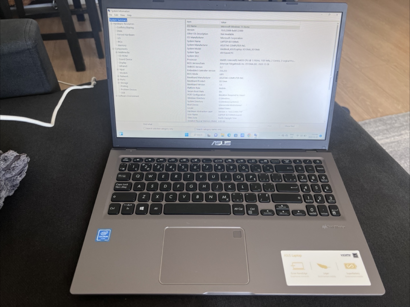 ASUS X515MA Laptop - Excellent Condition