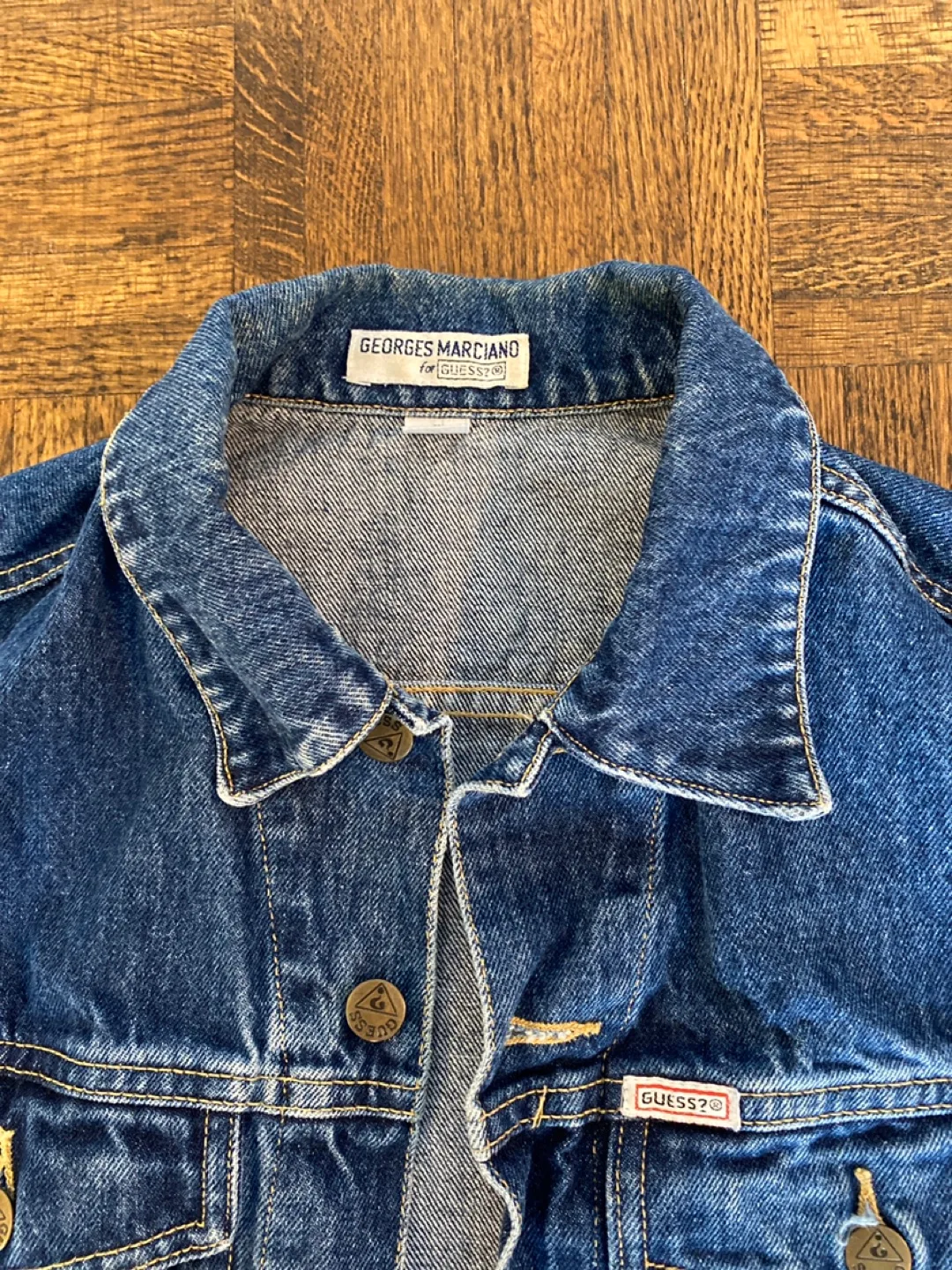 Vintage Guess Denim Vest image indicator(2)