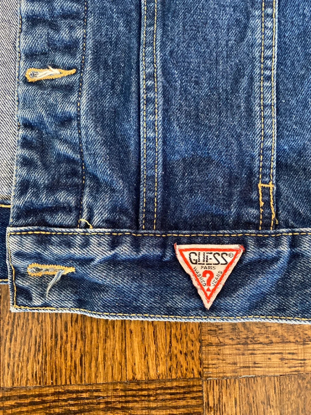 Vintage Guess Denim Vest image indicator(3)