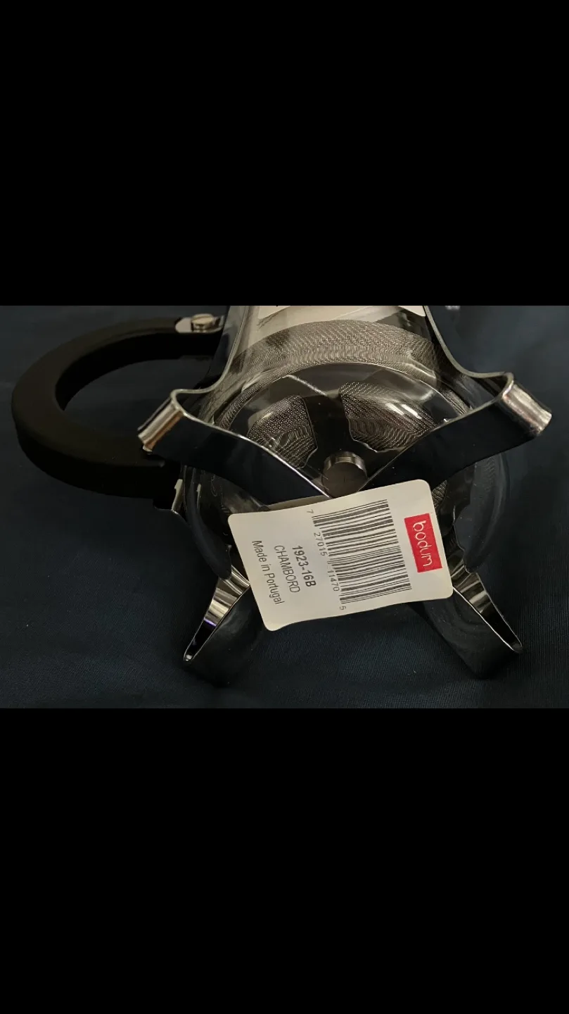 BNWT Bodum Chambord Coffee French Press Small Single Size ☕️🫖🧡 image indicator(3)