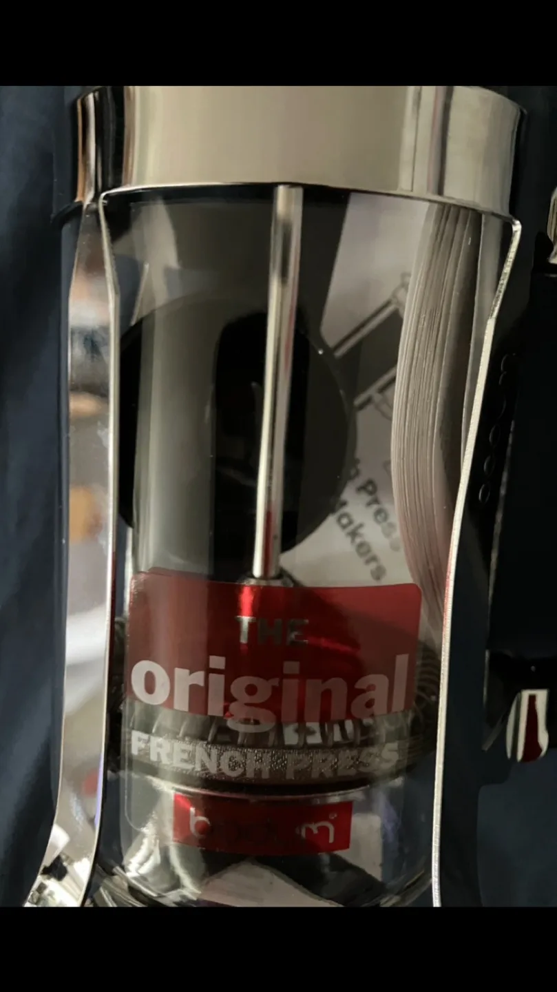 BNWT Bodum Chambord Coffee French Press Small Single Size ☕️🫖🧡 image indicator(4)