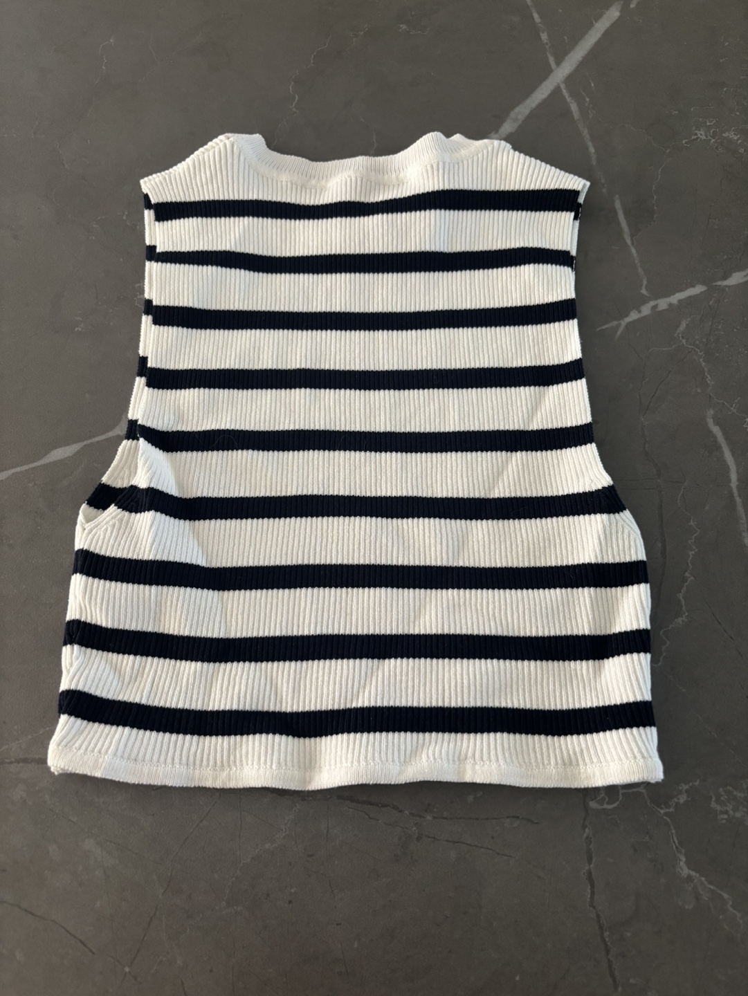 Zara Striped Sleeveless Crop Top Size Small - photo 3