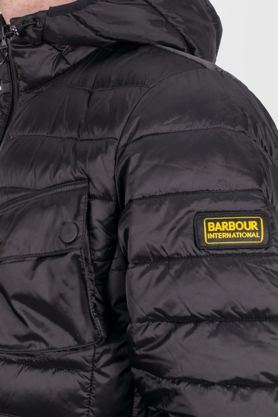 Barbour International Quilted Hooded Jacket image indicator(2)