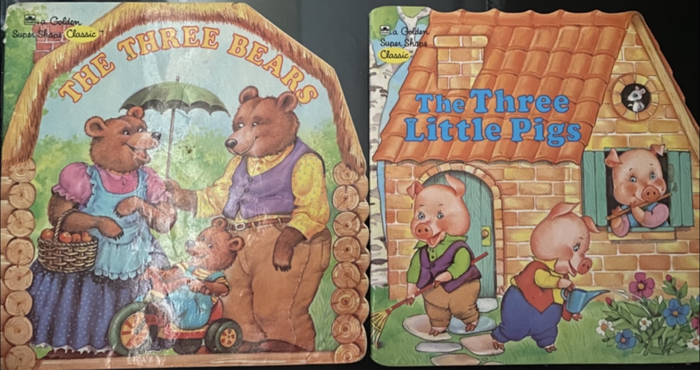 Golden Super Shape Classic Board Books