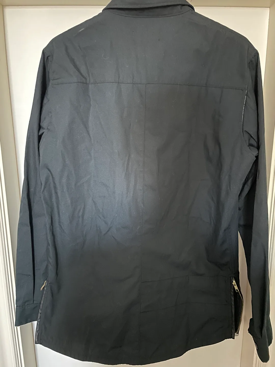 London Alexander Men's Black Shirt Jacket, Size M image indicator(4)