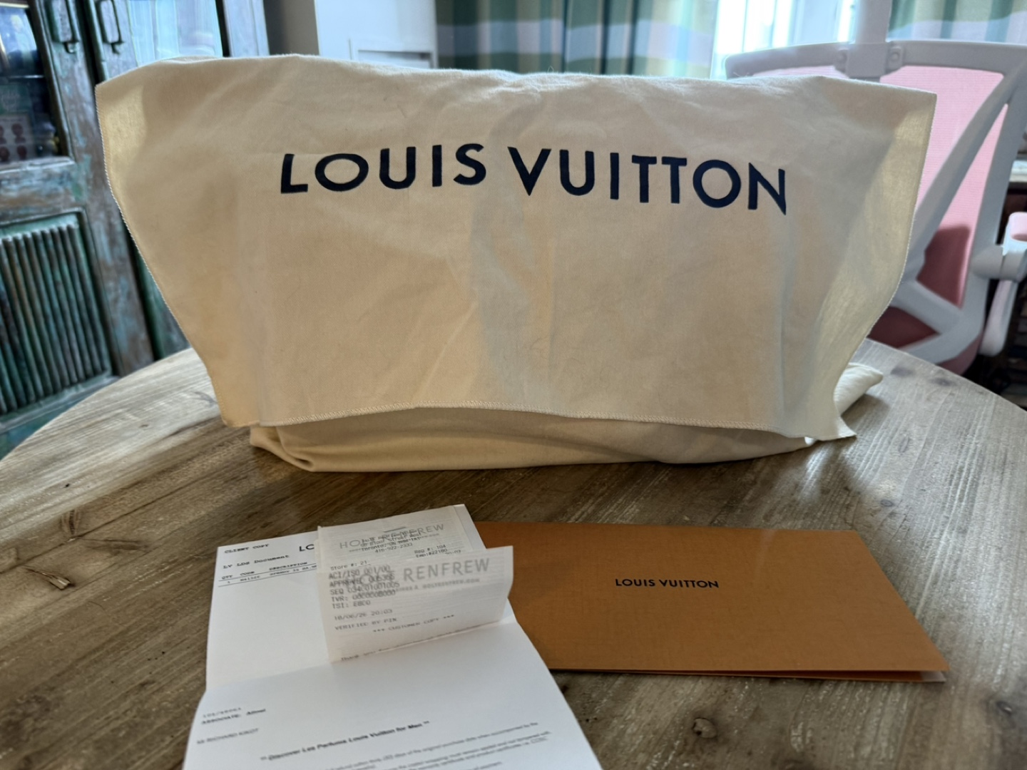 LOUIS VUITTON SPEEDY 35 BANDOULIERE - Receipt Included!